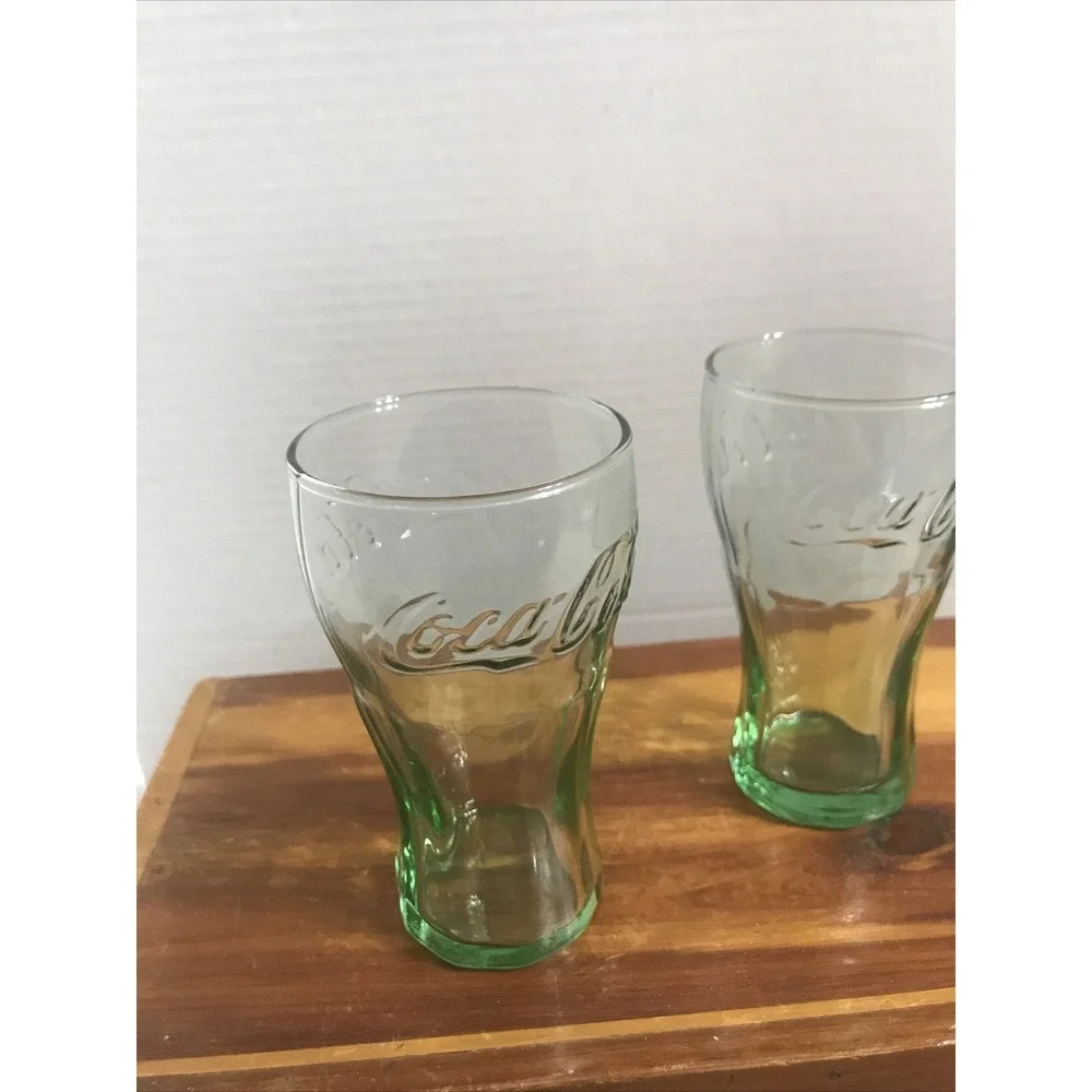 Vintage Coca-Cola Georgia Green‎ Embossed Logo 6